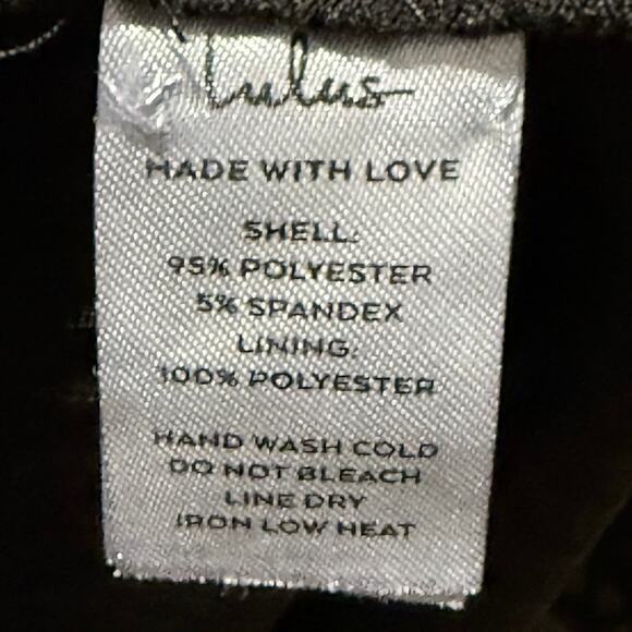 Lulus Always Alluring size Small black cutout velvet ribbed bodysuit keyhole - Picture 5 of 7